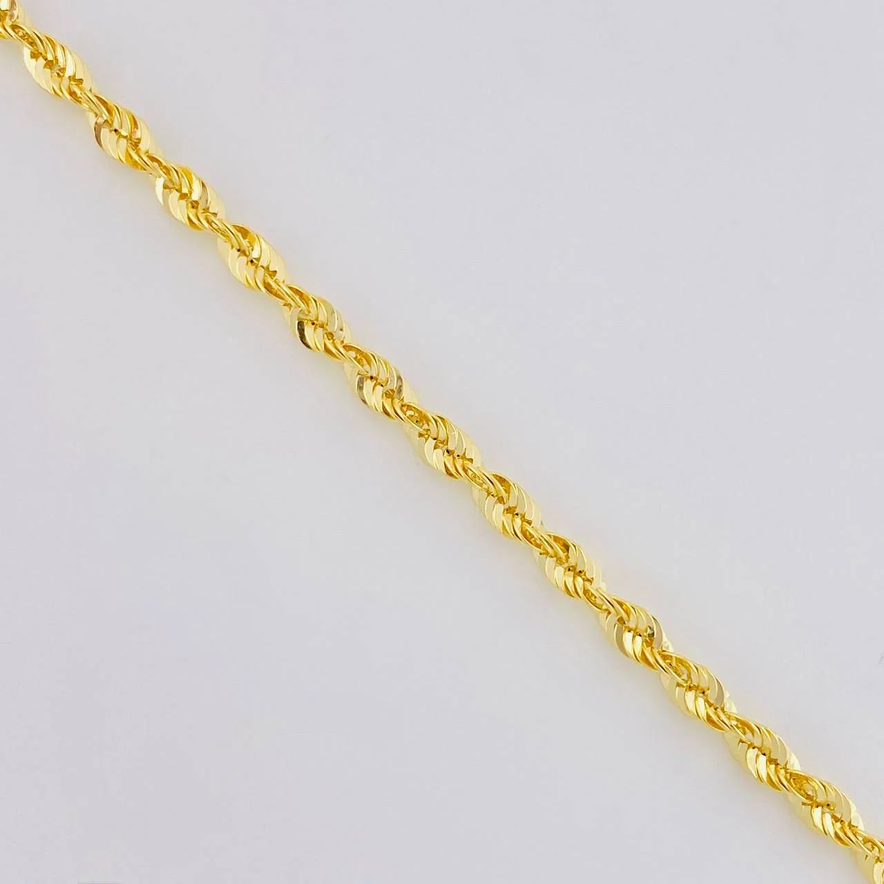 Cadena Lazo 3.1g / 20 in / 2.15mm Oro Amarillo 18K