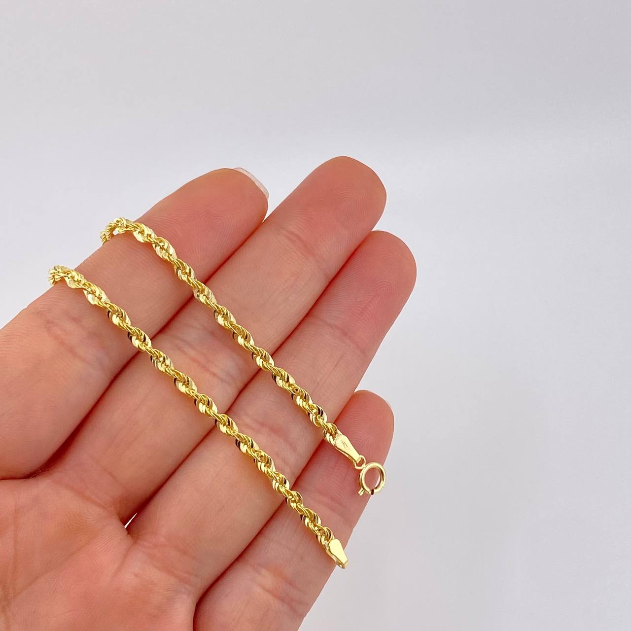 Cadena Lazo 3.5g / 20 in / 2.65mm Oro Amarillo 18K
