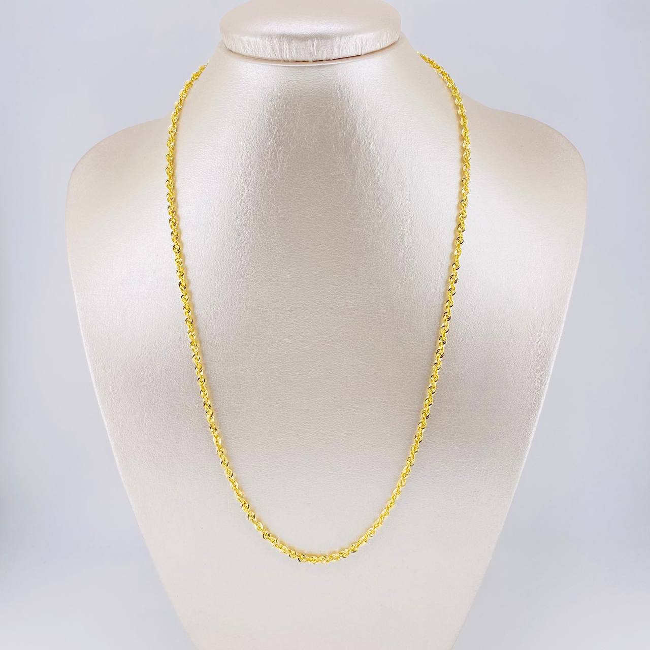 Cadena Lazo 5.7g / 20 in / 2.6mm Oro Amarillo 18K