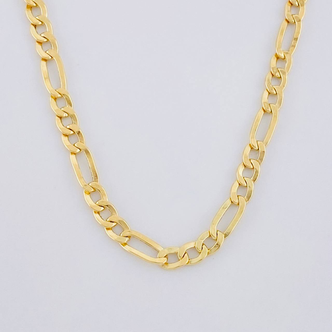 Figaro Chain 3.7g / 24 in / 3.2mm 18K Yellow Gold