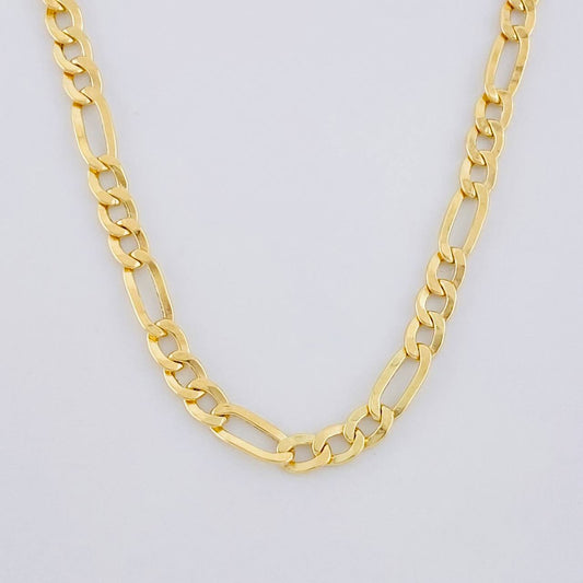 Figaro Chain 3.7g / 24 in / 3.2mm 18K Yellow Gold