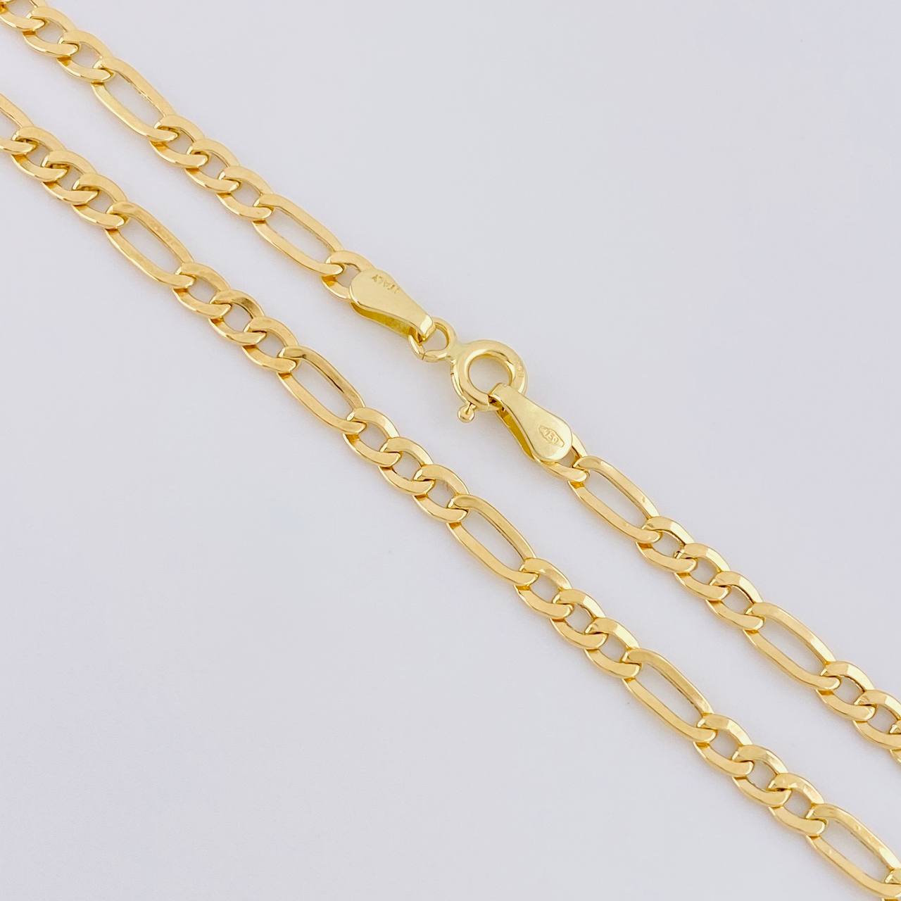 Figaro Chain 3.7g / 24 in / 3.2mm 18K Yellow Gold