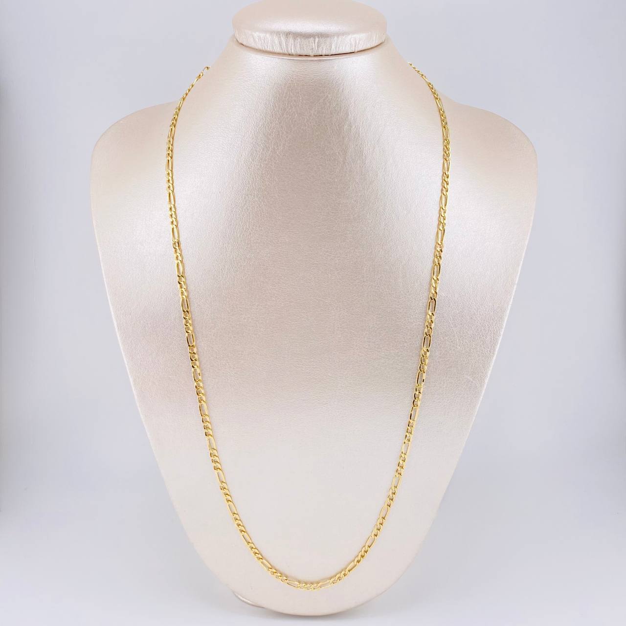 Figaro Chain 3.7g / 24 in / 3.2mm 18K Yellow Gold