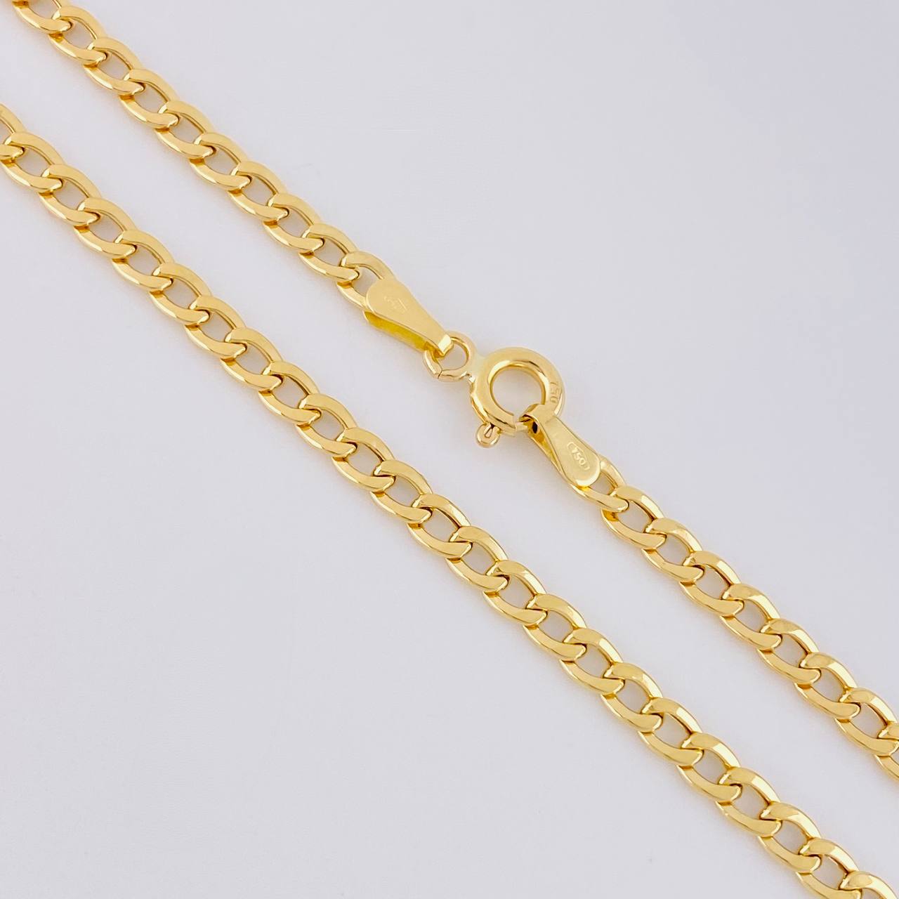 Cadena Cubana 3.65g / 20 in / 3.1mm Oro Amarillo 18K