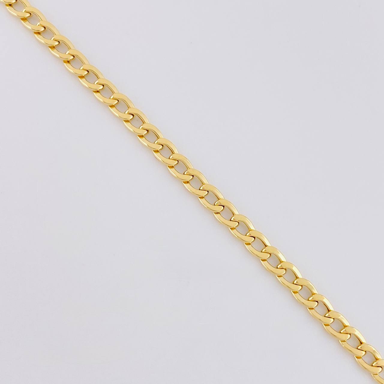 Cadena Cubana 3.65g / 20 in / 3.1mm Oro Amarillo 18K