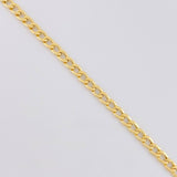 Cadena Cubana 3.65g / 20 in / 3.1mm Oro Amarillo 18K