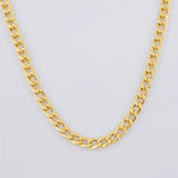 Cadena Cubana 2.15g / 18 in / 2.4mm Oro Amarillo 18K