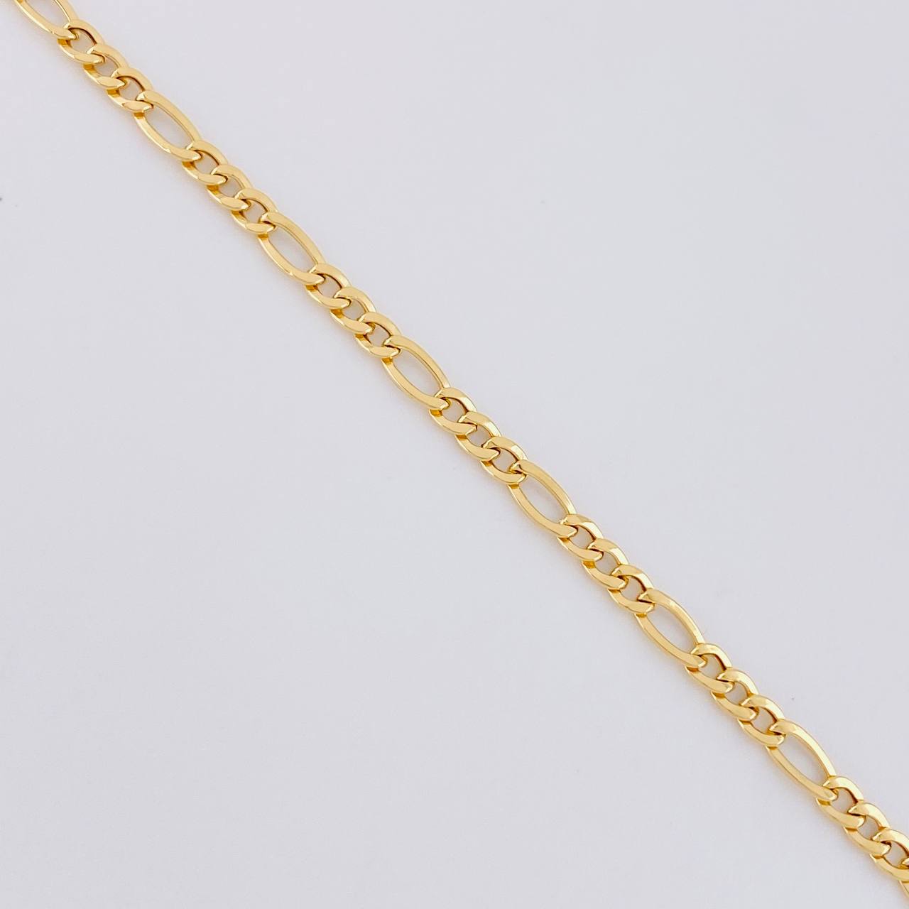 Pulso Figaro 0.7g / 7 3/4 in / 1.95mm Oro Amarillo 18K