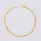 Pulso Figaro 0.65g / 7 1/4 in / 1.8mm Oro Amarillo 18K