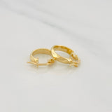 Candongas Susi 1.05g / 1/2 in Oro Amarillo 18K