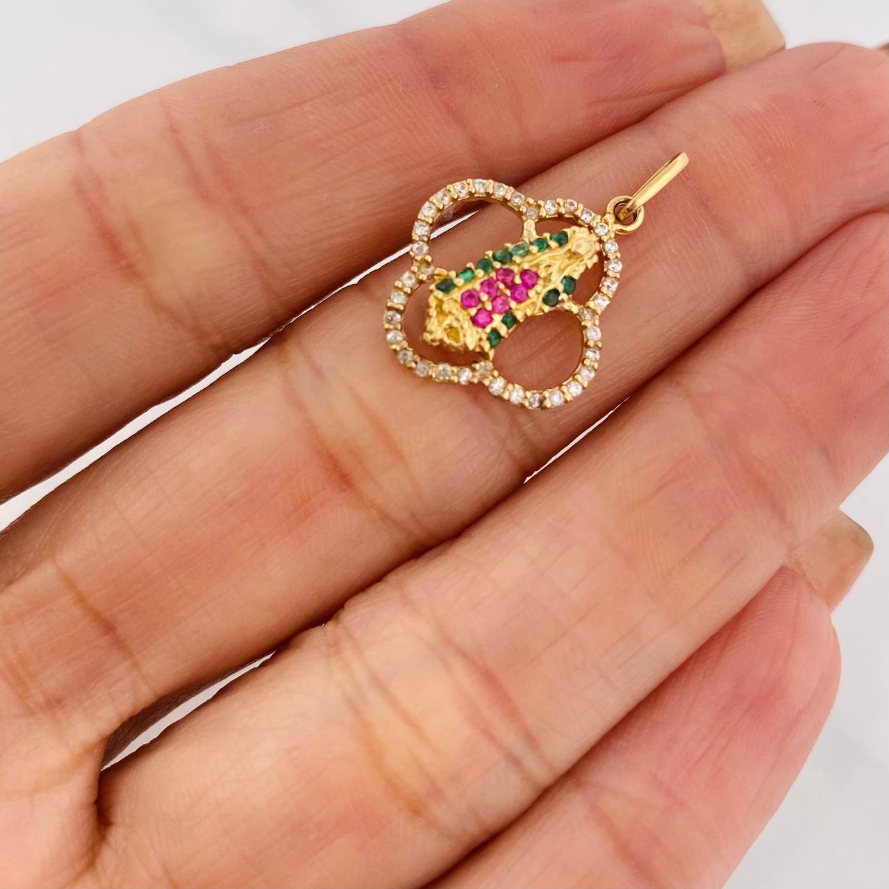 Dije Virgen Guadalupe 2.2g / 1 in Oro Amarillo 18K