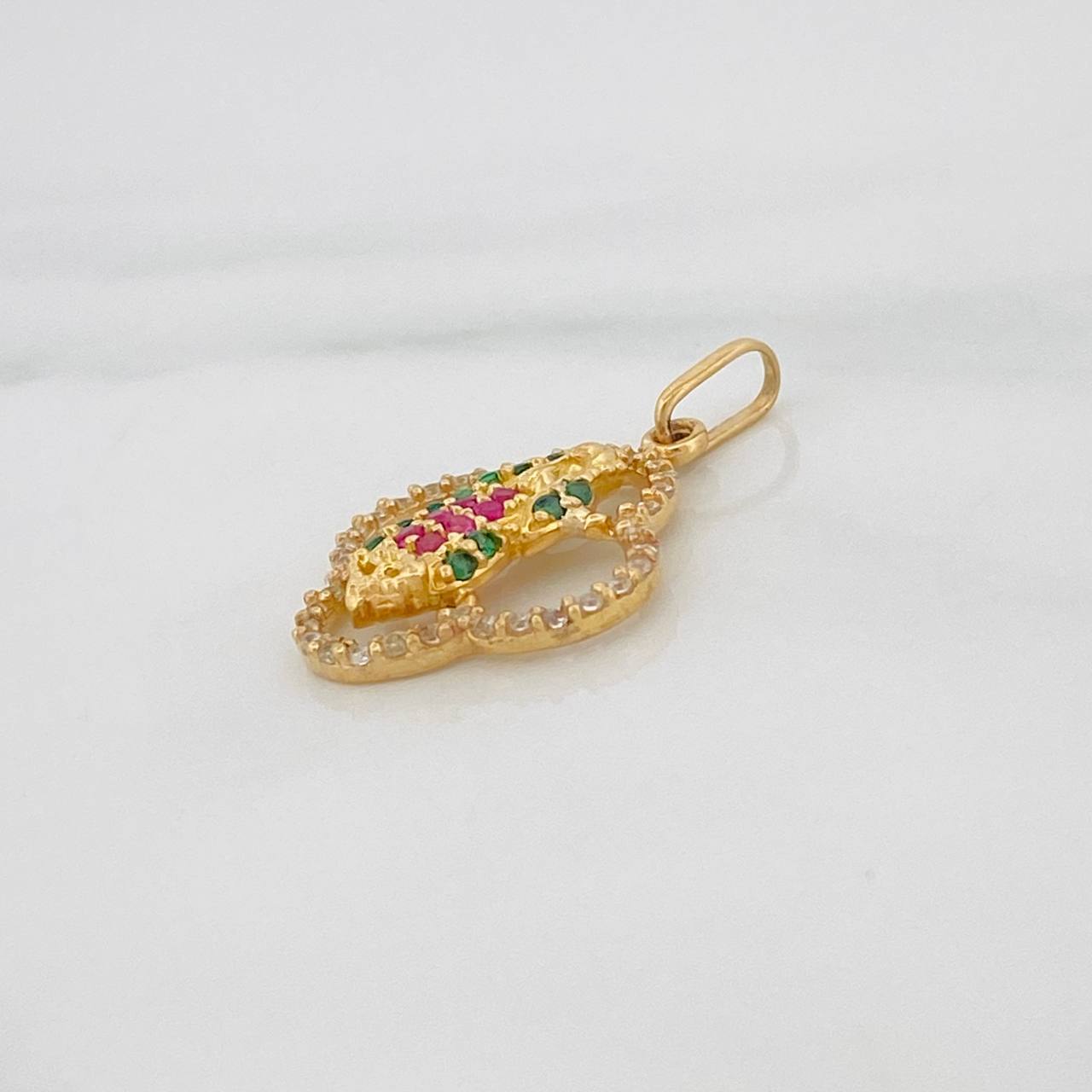 Dije Virgen Guadalupe 2.2g / 1 in Oro Amarillo 18K