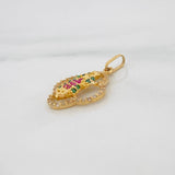 Dije Virgen Guadalupe 2.2g / 1 in Oro Amarillo 18K