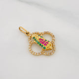 Dije Virgen Guadalupe 2.2g / 1 in Oro Amarillo 18K