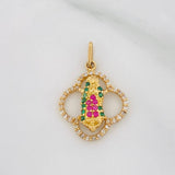 Dije Virgen Guadalupe 2.2g / 1 in Oro Amarillo 18K