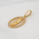 Dije Medalla Virgen Guadalupe 1.45g / 1 in Oro Amarillo 18K
