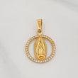 Dije Medalla Virgen Guadalupe 1.45g / 1 in Oro Amarillo 18K