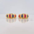 Candongas Imperial 6.4g / 3/4 in Oro Amarillo 18K