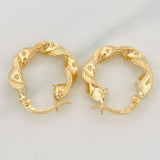Candongas Pupi 2.7g / 3/4 in Oro Amarillo 18K