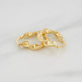 Candongas Pupi 2.7g / 3/4 in Oro Amarillo 18K