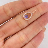 Dije Halo Gota 0.9g / 1/2 in Oro Rosa 18K