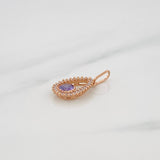 Dije Halo Gota 0.9g / 1/2 in Oro Rosa 18K