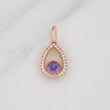 Dije Halo Gota 0.9g / 1/2 in Oro Rosa 18K
