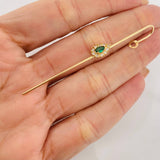 Piercing Halo Gota 2.2g / 2 3/4 in Oro Amarillo 18K