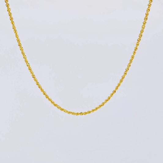 Cadena Lazo 2.55g / 20 in / 1.9mm Oro Amarillo 18K