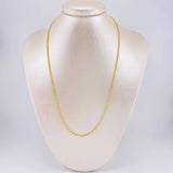 Cadena Lazo 2.55g / 20 in / 1.9mm Oro Amarillo 18K