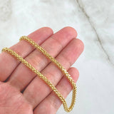 Cadena Franco 13.04gr / 70cm / 2.7mm Oro Amarillo +4 18K *