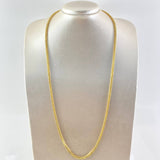 Cadena Franco 13.04gr / 70cm / 2.7mm Oro Amarillo +4 18K *