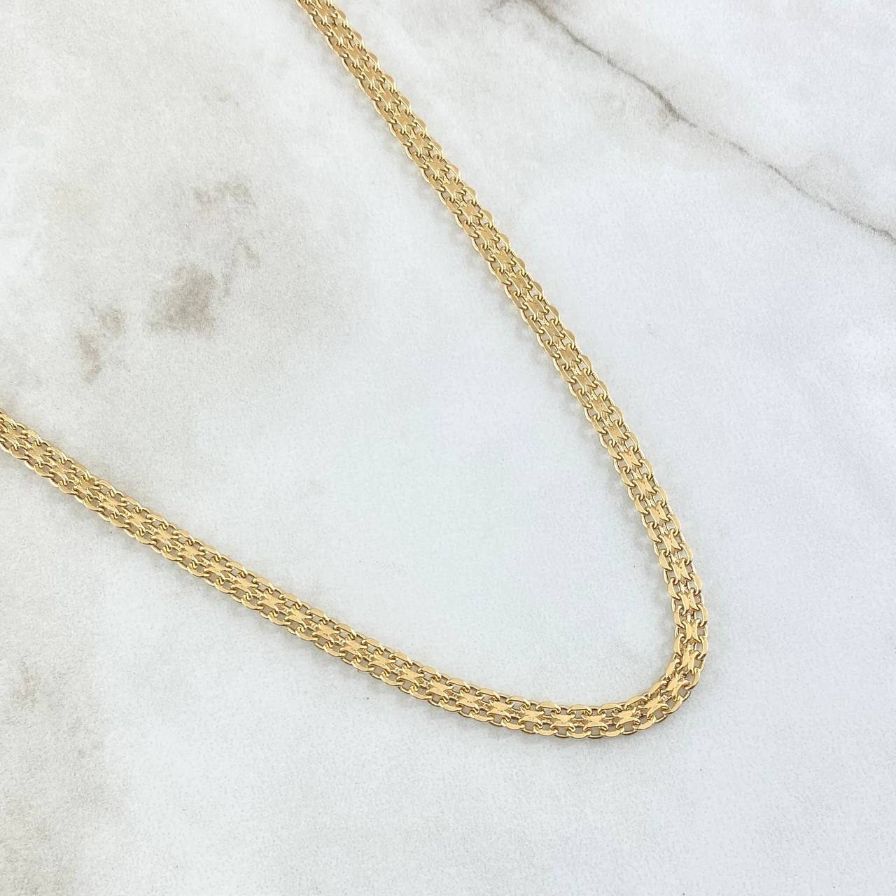 Bismark Chain 7.9gr / 60cm / 3.7mm Yellow Gold +0 18K ©