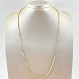 Venetian Chain 6.2gr / 60cm / 1.7mm Yellow Gold +3 18K *