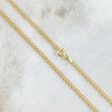 Bismark Chain 5.6gr / 60cm / 2.2mm Yellow Gold +0 18K *