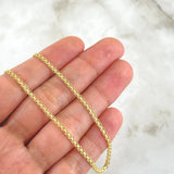 Cadena China 4.65gr / 50cm / +0 Oro 18K *