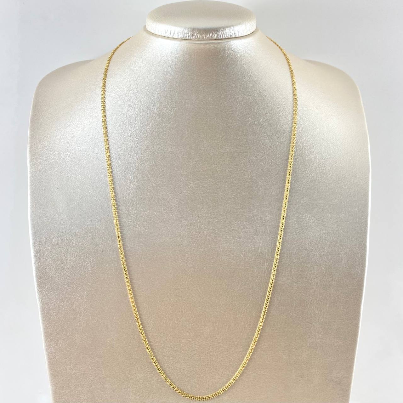Cadena China 5.25gr / 60cm / 2mm Oro Amarillo +0 18K ©
