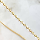 Cadena China 5.25gr / 60cm / 2mm Oro Amarillo +0 18K ©