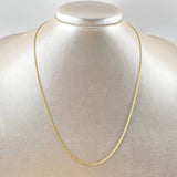 Cadena China 3.35gr / 50cm / 1.6mm Oro Amarillo +0 18K