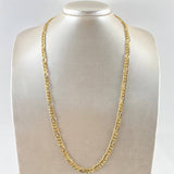 Figaro Chain 10.85gr / 60cm / 5.2mm Yellow Gold +0 18K