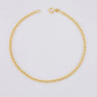 Pulso Cubano 1g / 7 1/2 in / 2.4mm Oro Amarillo 18K