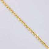 Cuban Links Bracelet 1.6g / 7 1/2 in / 2.4mm Yellow Gold 18K
