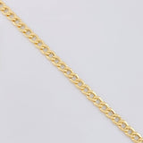 Pulso Cubano 2.75g / 7 1/2 in / 4.1mm Oro Amarillo 18K