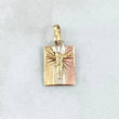 Pendant Plate Christ 0.9gr / 2cm / 18K Gold ©