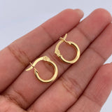 Candongas Jass 1.2gr / 1.5cm / Oro 18K &