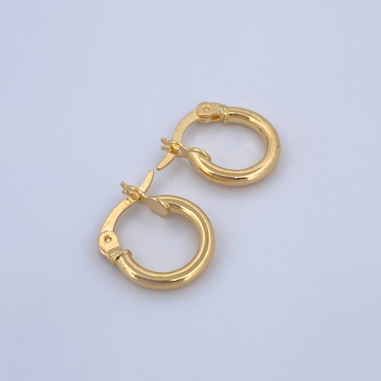 Candongas Jass 1.2gr / 1.5cm / Oro 18K &