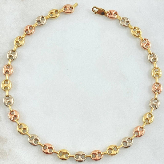 Tobillera GC 4.65gr / 24cm / Oro 18K *