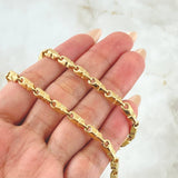 Rustic Franquesina Chain 14.9gr / 65cm / 18K Gold *