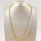 Rustic Franquesina Chain 14.9gr / 65cm / 18K Gold *