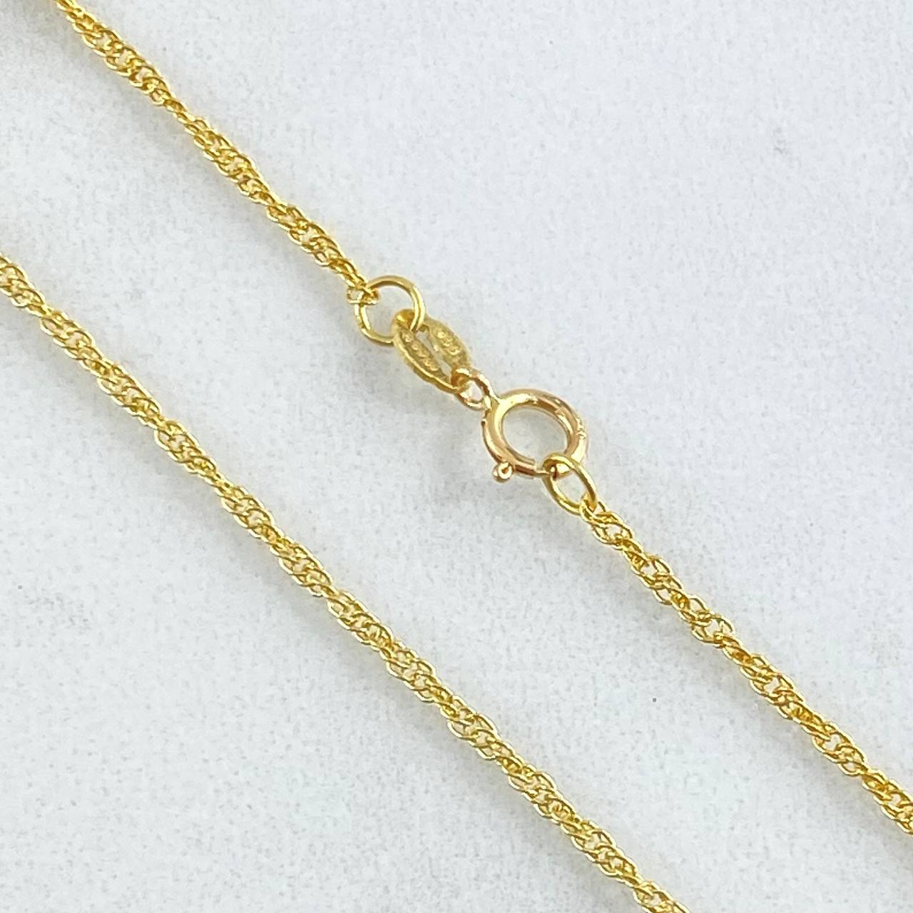 Singapore Chain 2.15gr / 40cm / +3 18K Gold ©